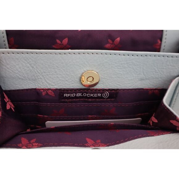 Anuschka 7431-AMA Amazon Sloth Jungle Animals Front Flap Crossbody Bag - Picture 5 of 12